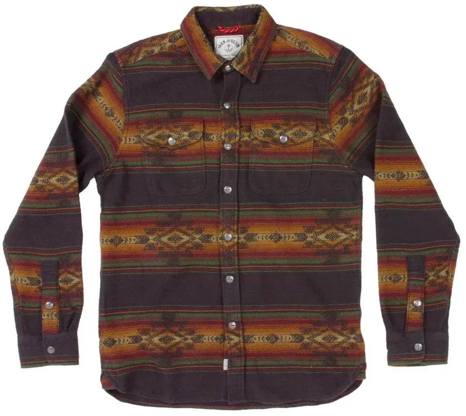Shirt met lange mouwen Iron & Resin Klamath Zwart