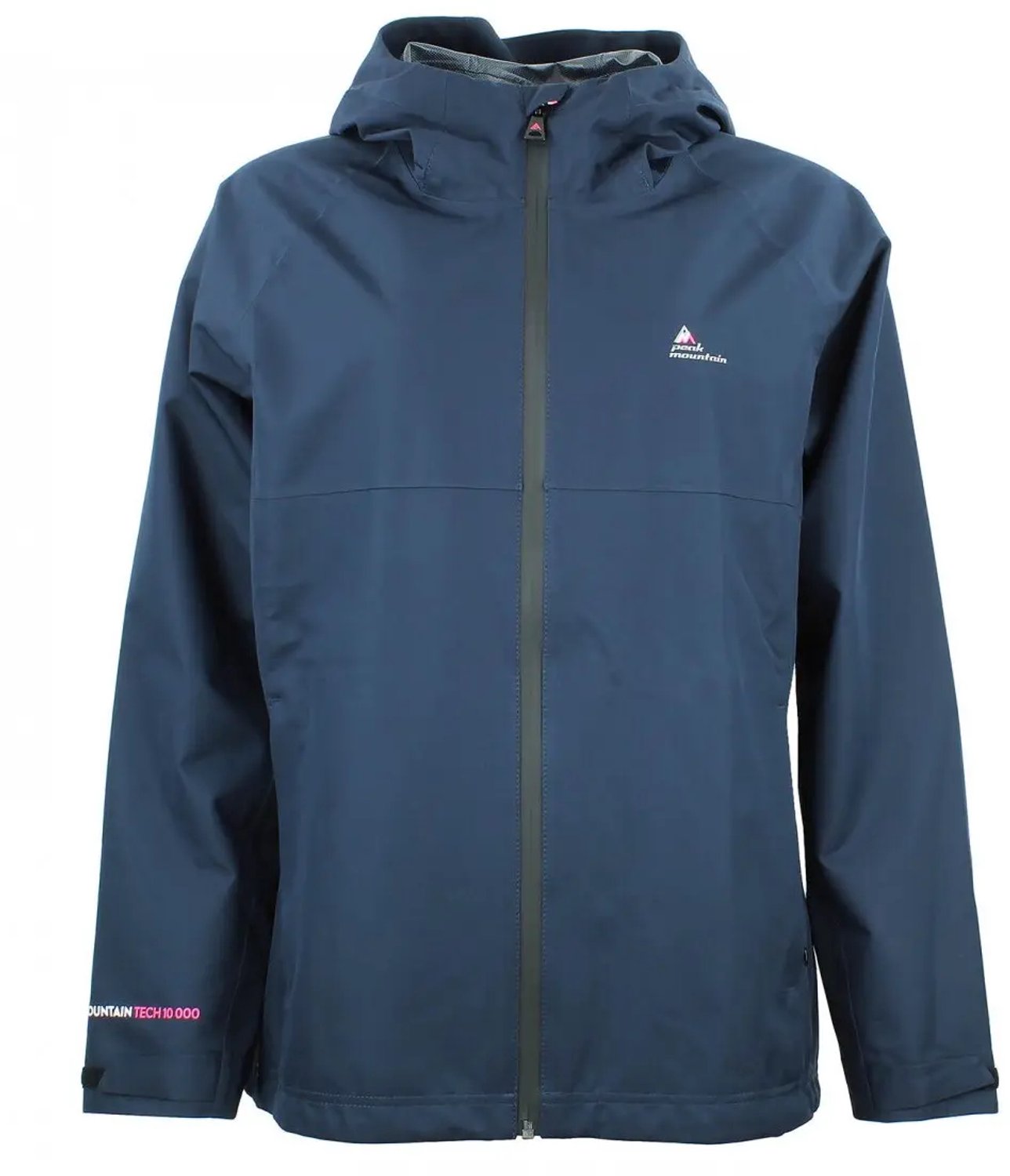 Waterdicht damesjack Peak Mountain Blauw
