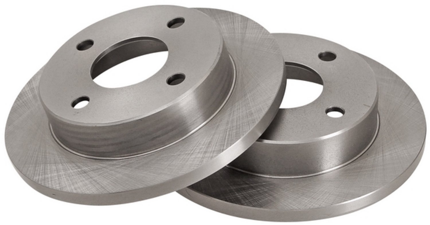 A.B.S. 15561 Remschijven voor, set van 2 - Nissan Micra - 214 mm - massief