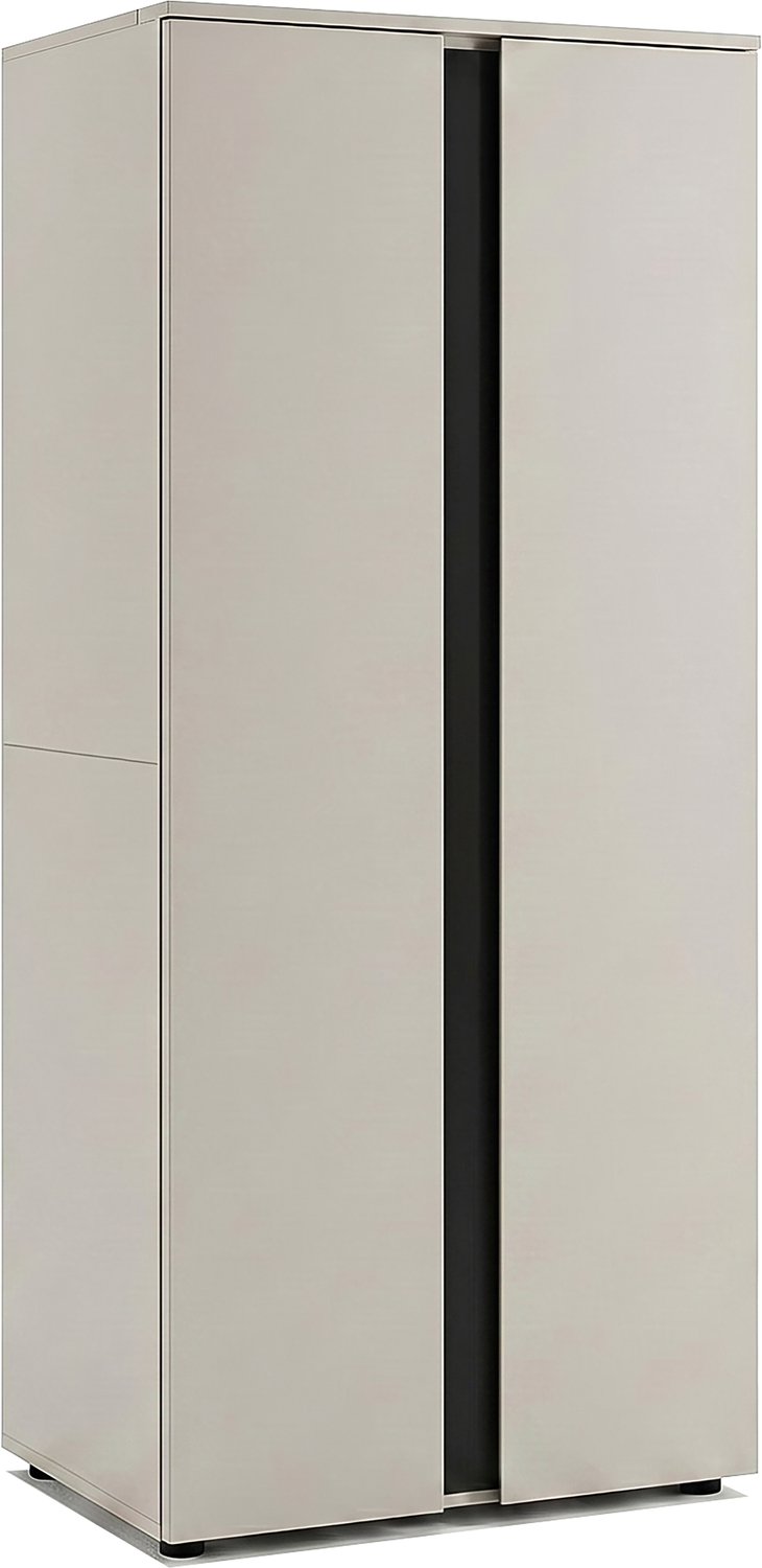 Furnilux Amara 2-deurs kledingkast 79x184x52 cm in Kasjmier Kaschmir