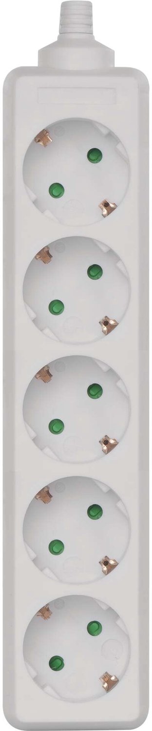 EMOS Afzonderlijk stopcontact met 5 contactpunten (SCHUKO), P0520