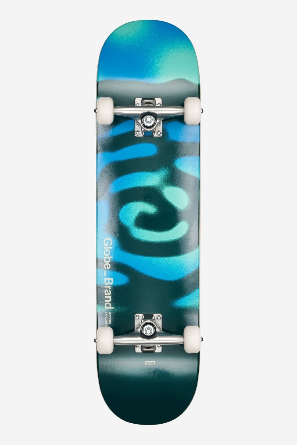 Globe G0 Pond 8.0 Complete Skateboard Blauw