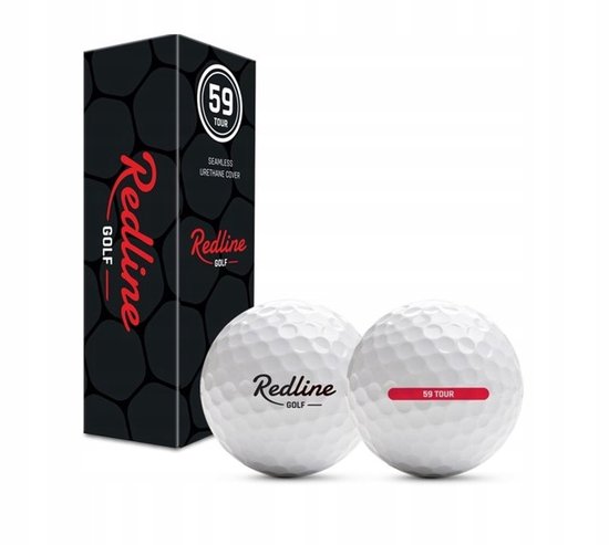 REDLINE 59 Tour Golfballen Wit - 12 Stuks — afbeelding 5
