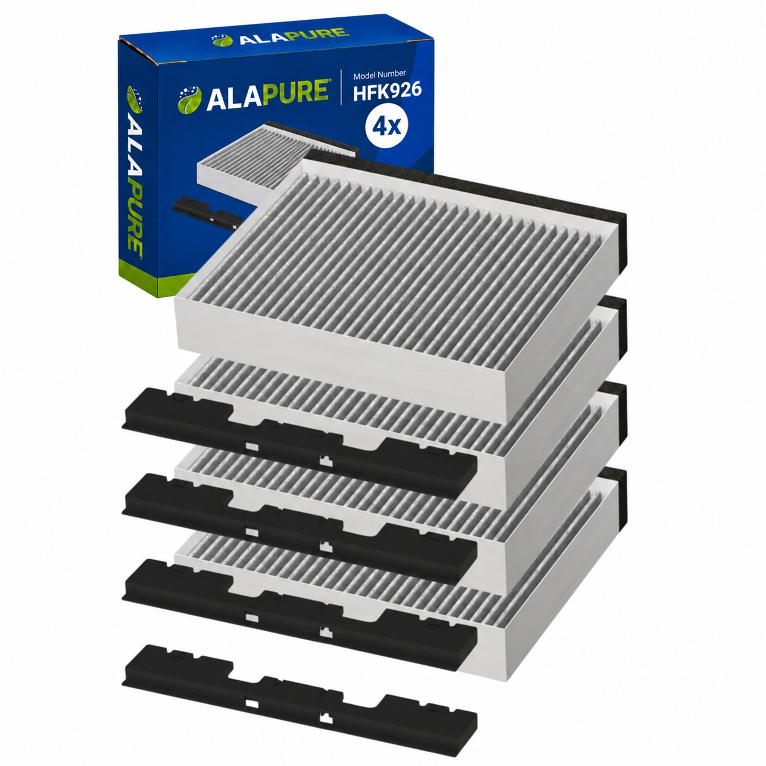 4x CleanAir Koolstoffilter voor Balay 11049701