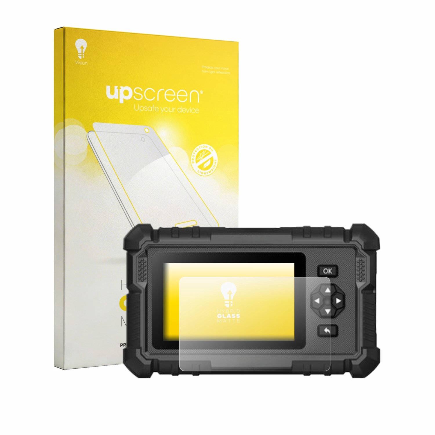 upscreen - Screenprotector voor Topdon ArtiDiag Moto - Folie Beschermfolie Beschermglas matte