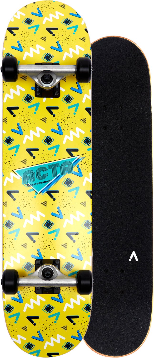 ACTA Complete 7.75″ – Veelzijdig compleet skateboard voor beginners Memphis