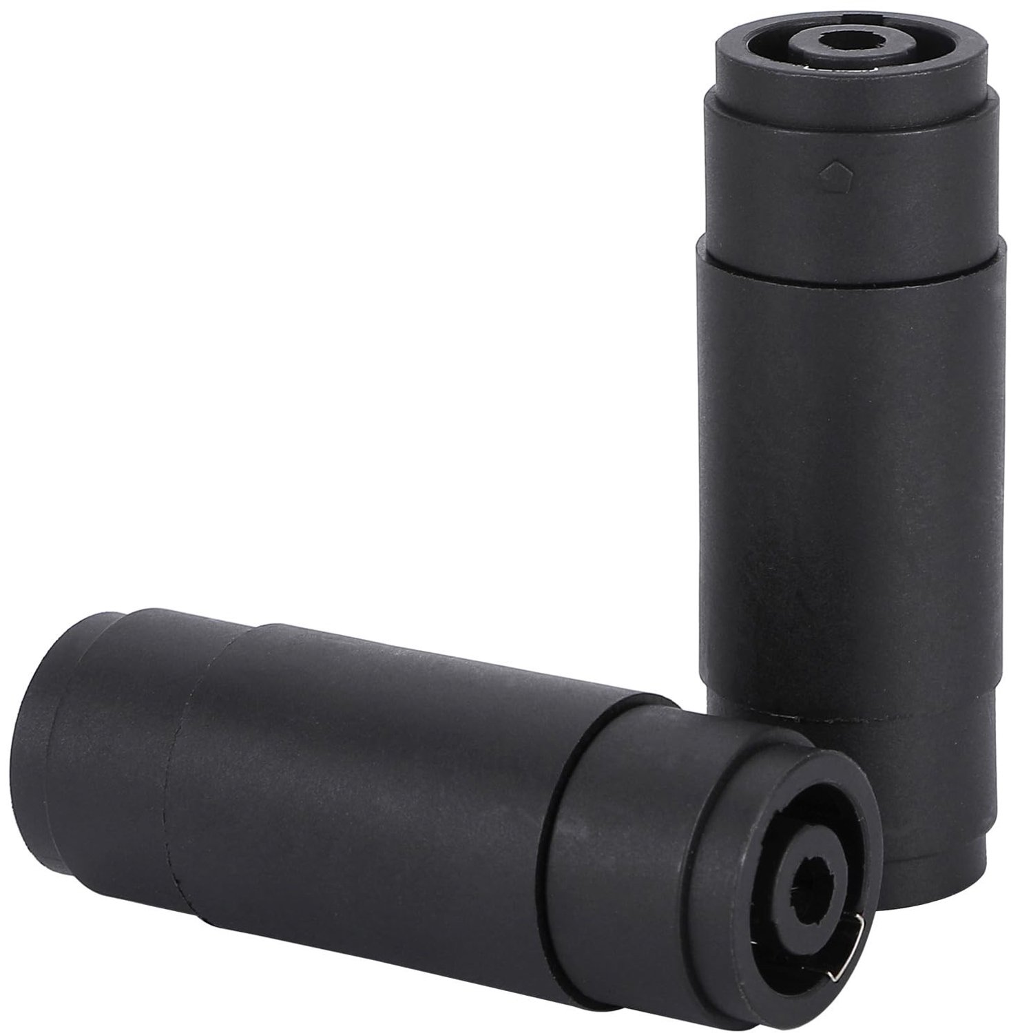 2 Pack 4 Pin Speaker Amplifier Coupler Female to Female voor Speakon NL4FC/NL4MMX Verbindingen en Audio-installaties