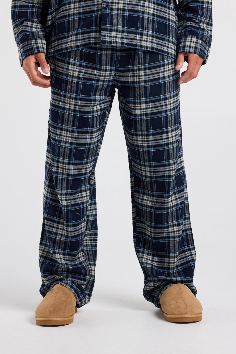 Flanellen loungebroek Max