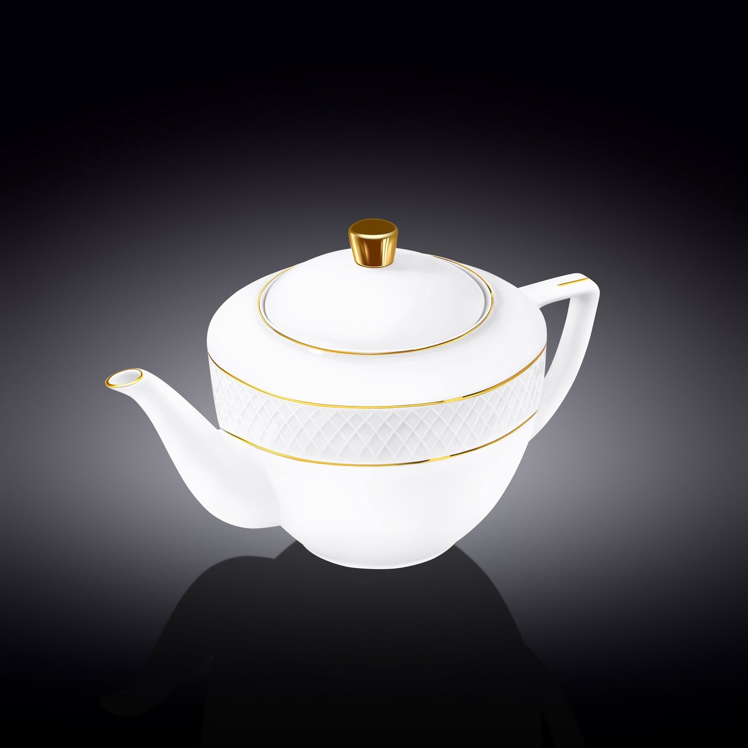 Wilmax England Theepot Wit Porselein 900 ml WL-880102452/A