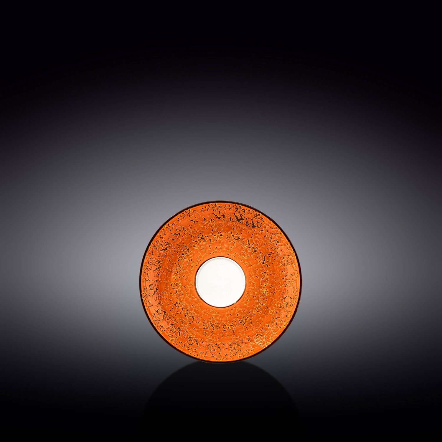 Wilmax England Schotel 11 cm Oranje Porselein WL-667333/B