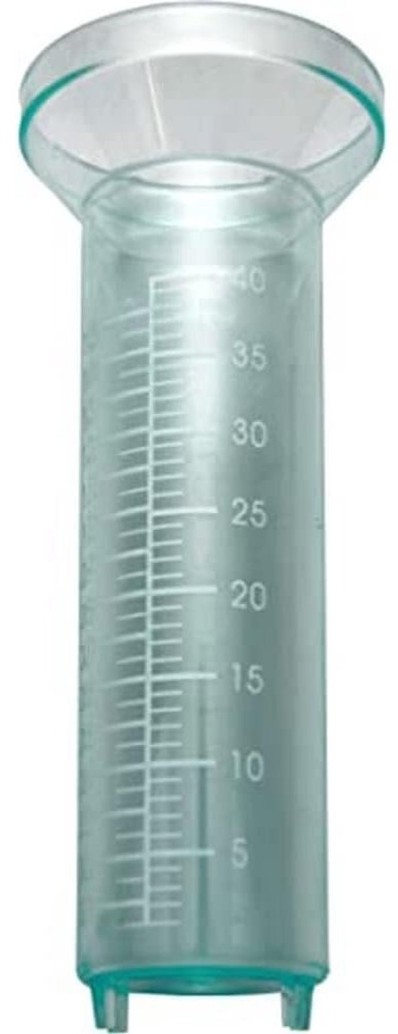 Regenmeter - Transparant - Ø7,4 x 17,5 cm - Hard Plastic - Voor Tuinliefhebbers en Professionals