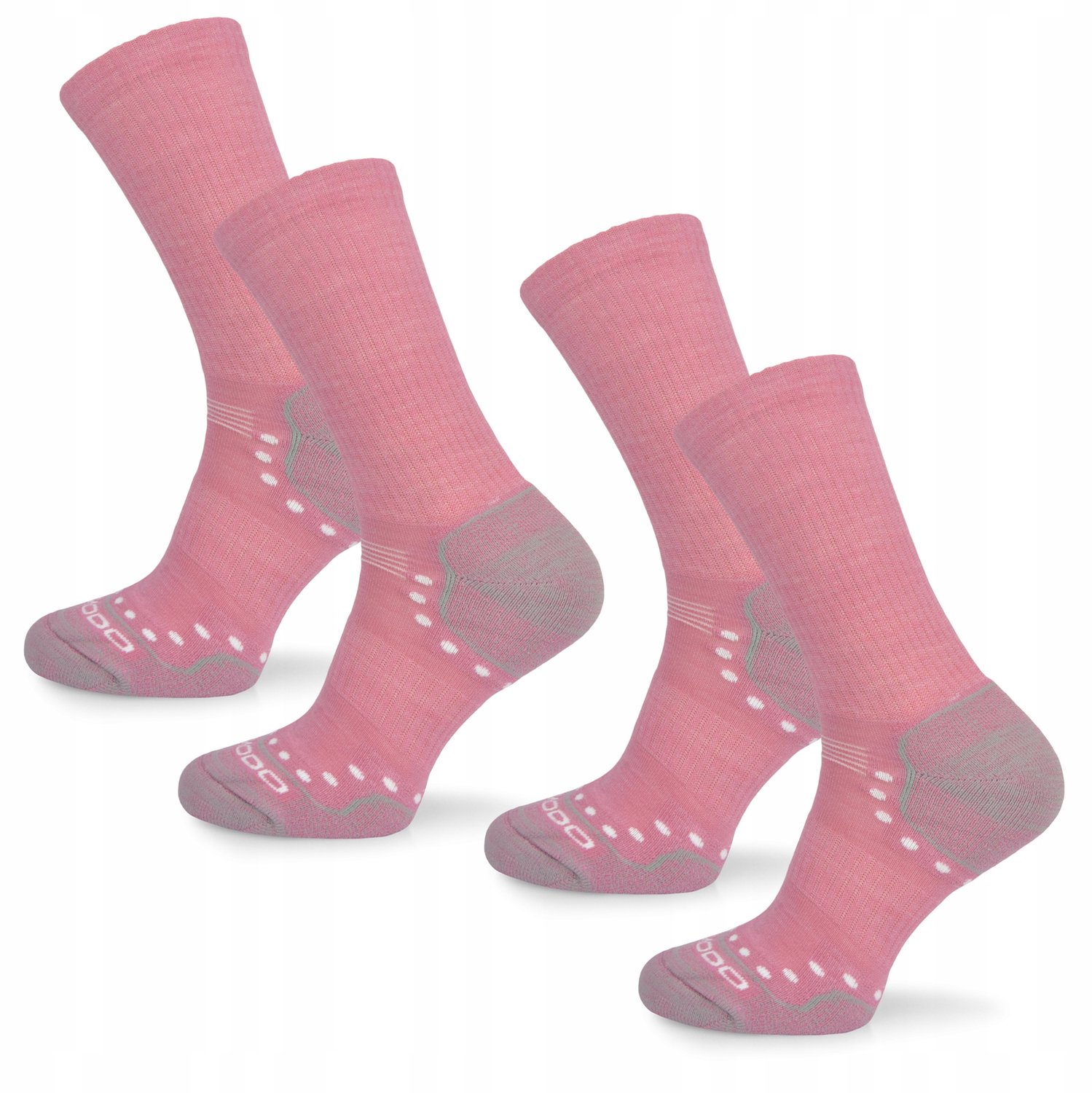 Comodo Merino Wollen Thermo Actieve Sokken 35-38 Roze