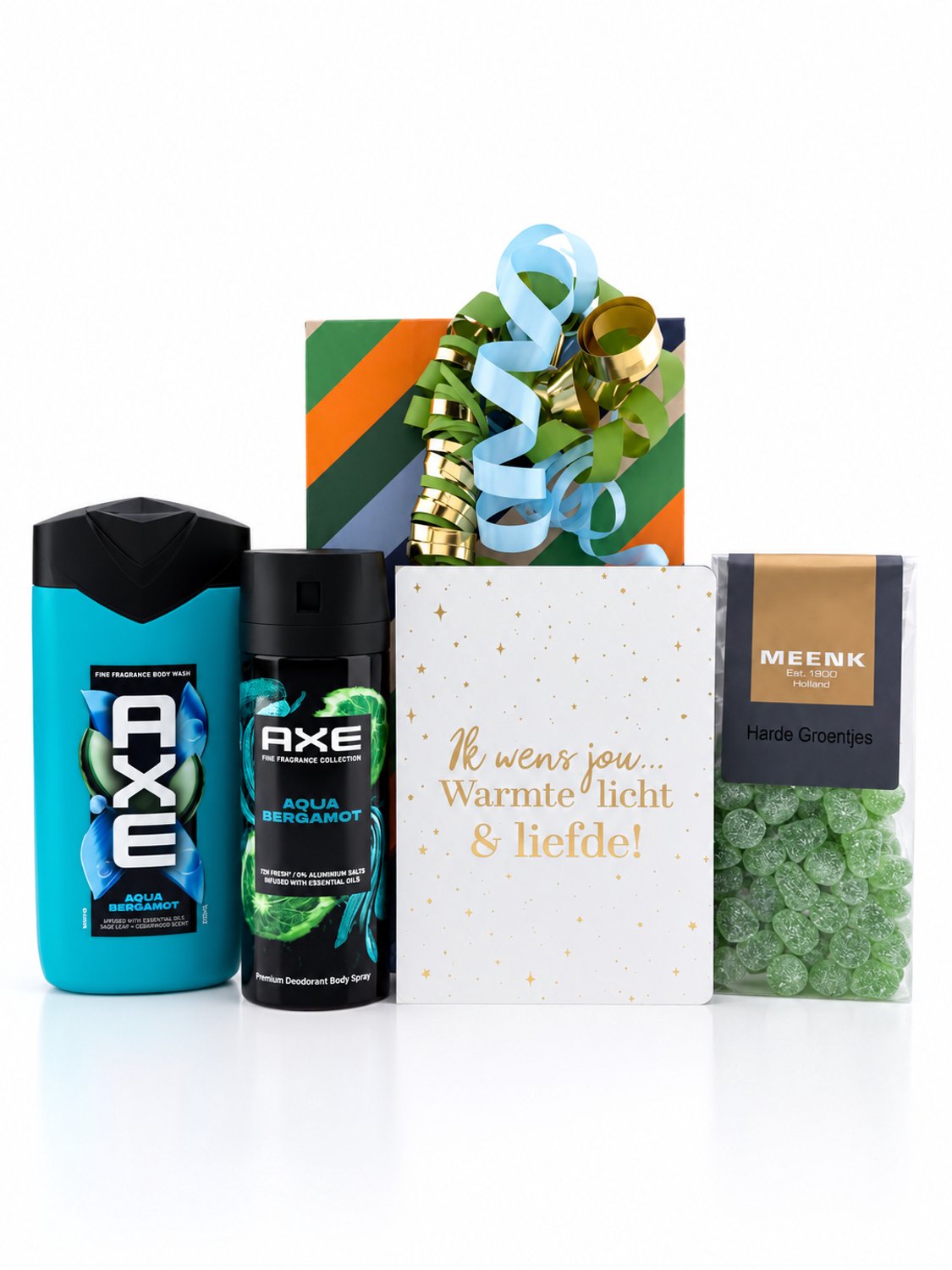 Nieuwjaar •Cadeaupakket Heren• Axe Bergamot - Leuk om cadeau te geven - Perfect Gifts