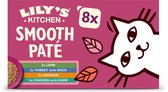 Lily's Kitchen - Kattenvoer - Natvoer - Lam, Kip, Kalkoen & Eend en Kip & Wild - 4 x 8x85g