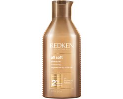 Redken All Soft Shampoo - Voor Droog en Broos Haar, Revitaliseert, Hydrateert en Verzacht het Haar - Met Arganolie - 300 ML