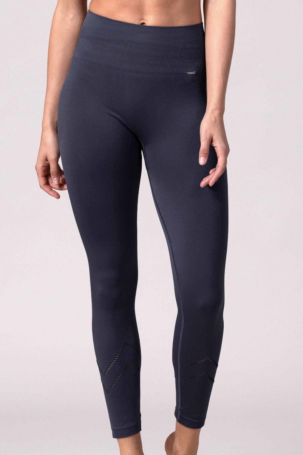 REVIVE Castelo - Sportlegging Dames - High Waist, Fitness - Sky Blue - Maat L