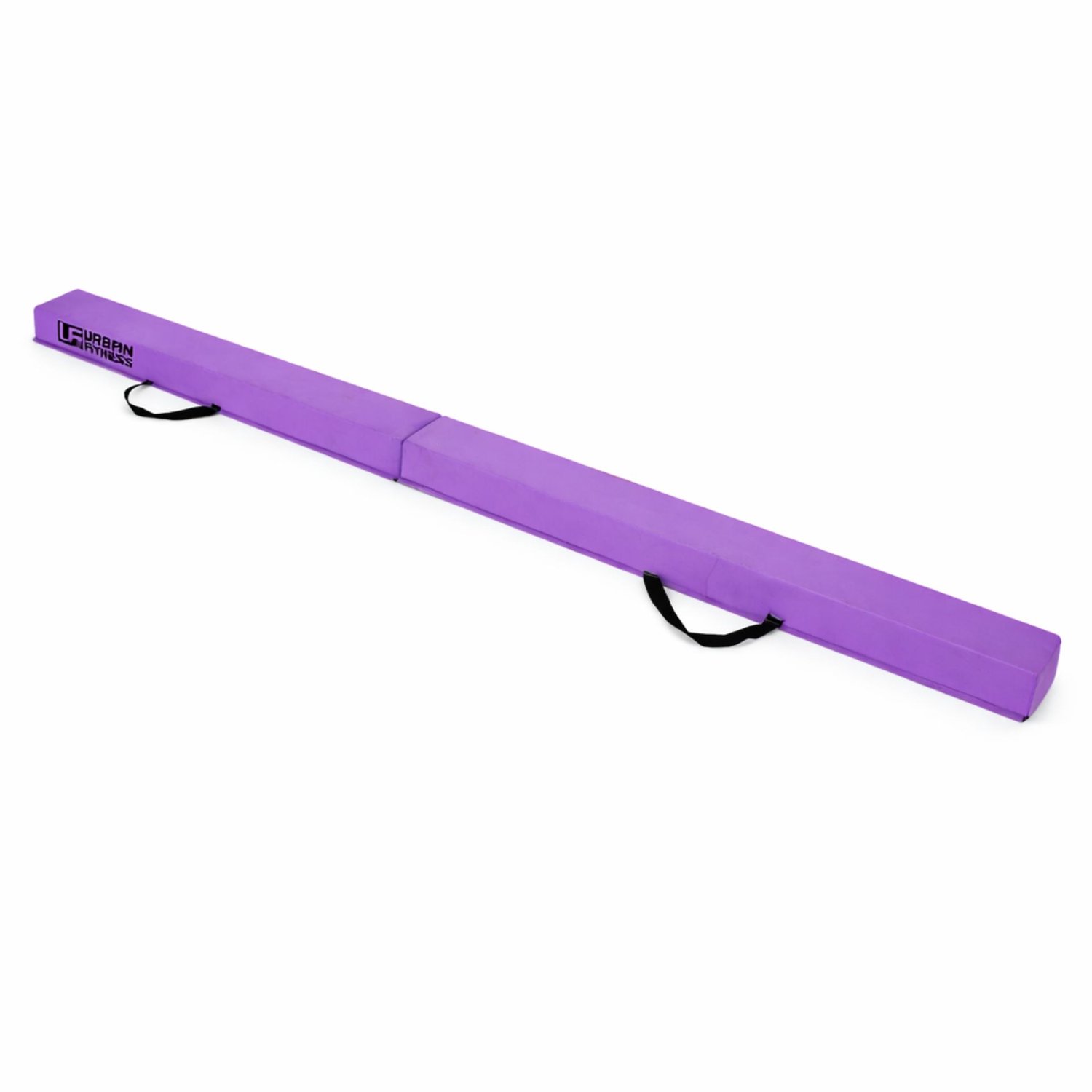 Urban Fitness Gymnastics Folding Balance Beam - Purple - 240cm x 15cm x 6.5cm.
