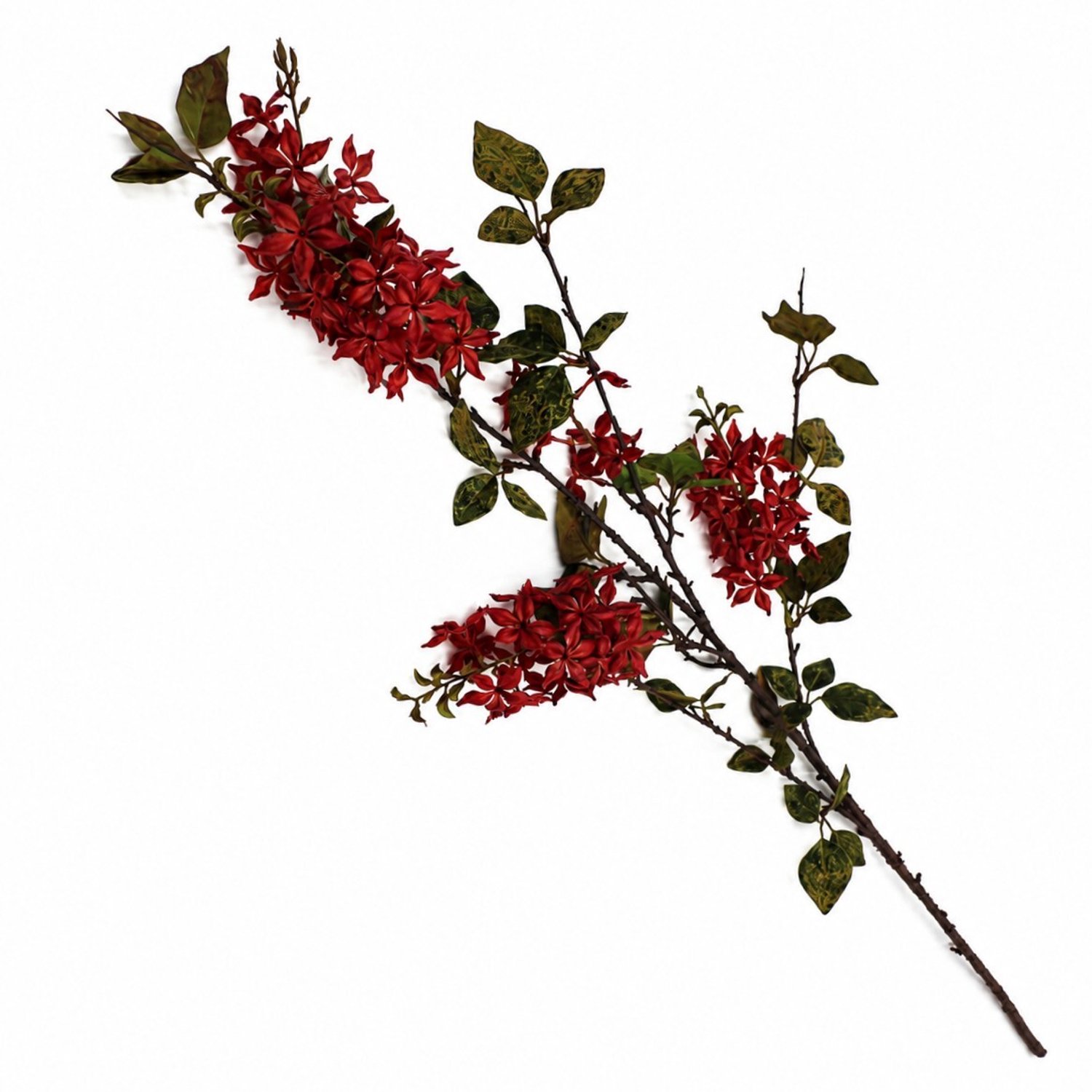 Kunstbloem Sering 127cm bordeaux