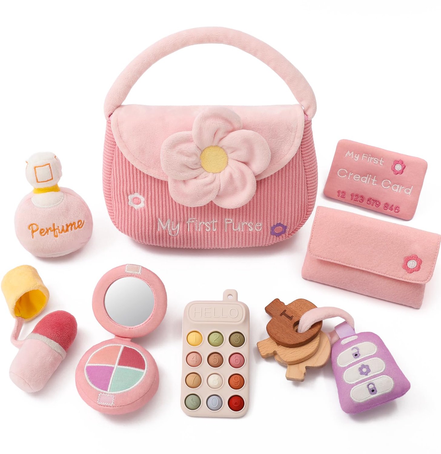 Kindersmakeupset - Rollenspel speelgoed - Voor meisjes 3-7 jaar - Ideaal kerst of verjaardagscadeau