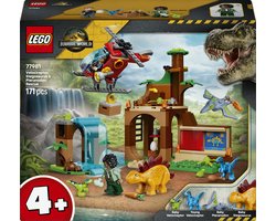 LEGO Jurassic World Velociraptor, Stegosaurus en Pteranodon Redding Bouwpakket voor Kinderen 77981