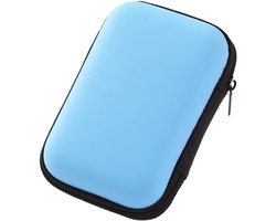 Jojofuny Multi-use Oordopjes Tas Usb Kabel Opbergtas Reistas Organizer Met Mesh Eva Hoes Duurzaam Voor Reizen Outdoor Activiteiten