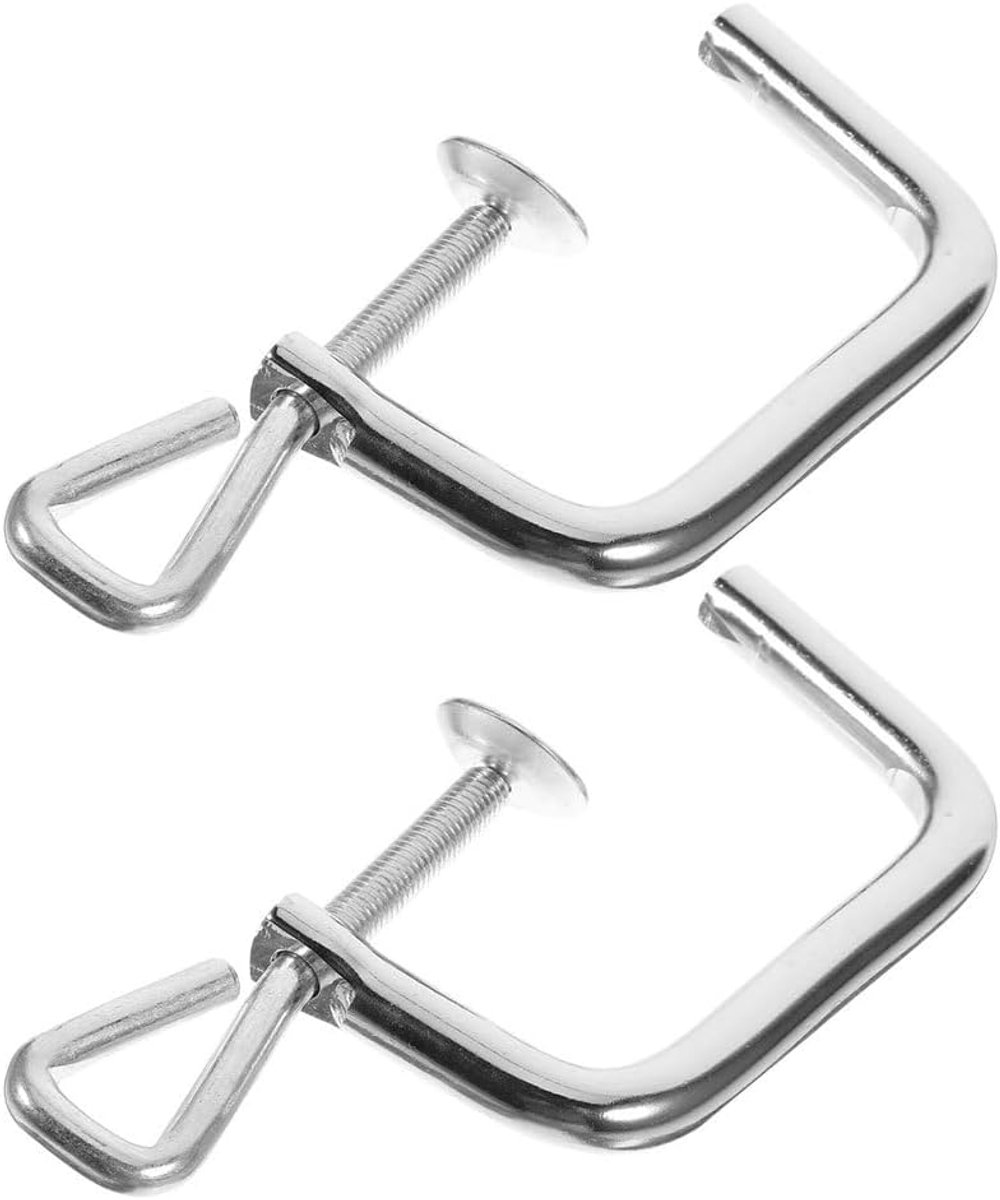 2 stuks noedelmaker bevestigingsclip vervangende noedelmaker klemmen pastamachine houderklem pastamachine houderclip zilver