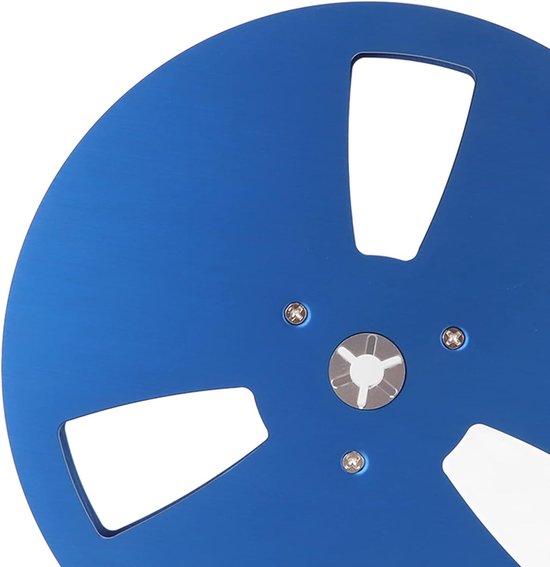 Lege 1/4 7 Inch Tape Reel voor Reel to Reel Tape Spelers, Aluminium Legering, Universele Vervangingsonderdeel voor Geluidsopname en -afspelen — afbeelding 4