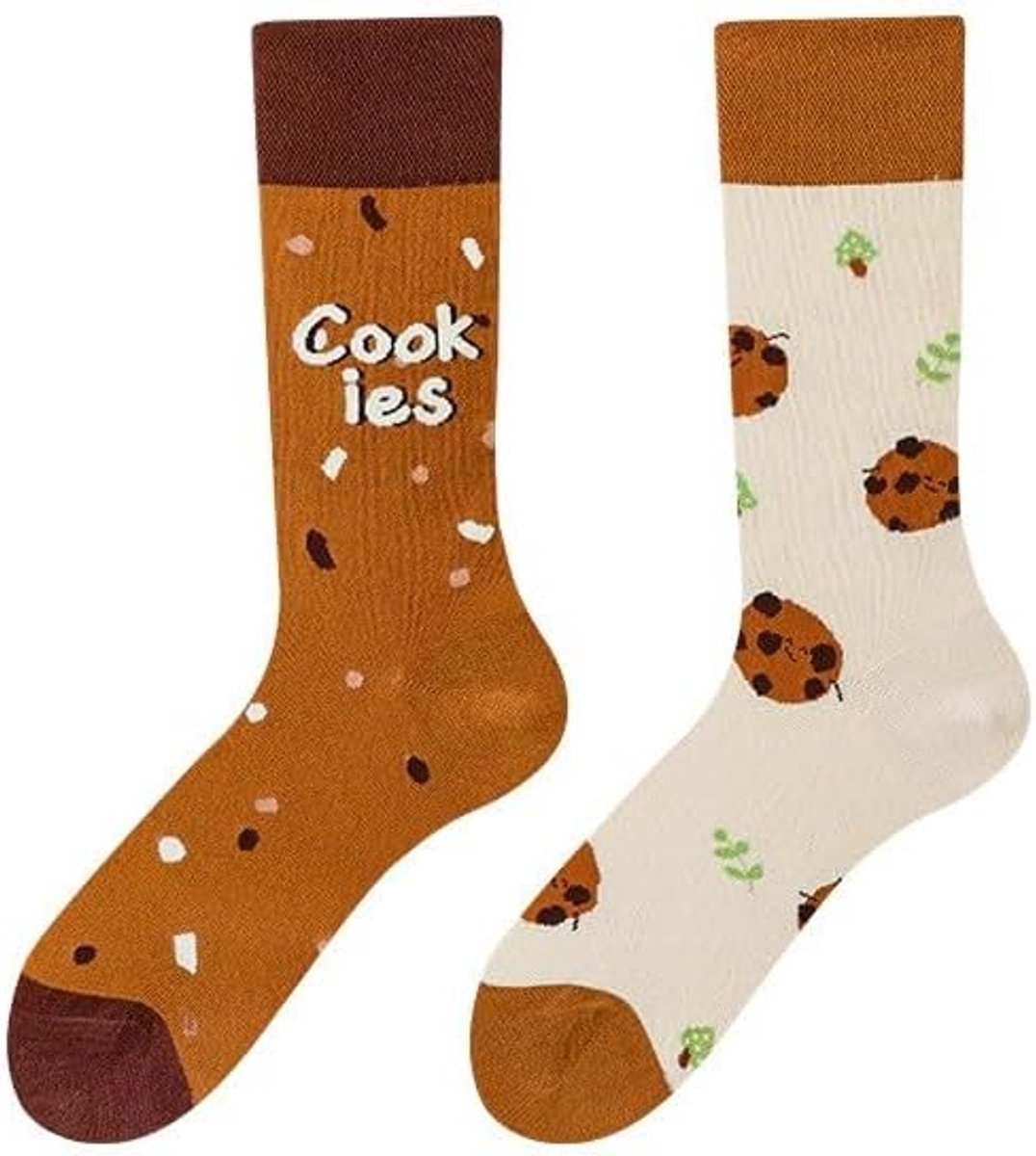 Sokken Voor Dames En Heren Unisex Veel Motieven Dieren Eten Fruit Sport Kunst Van Katoen Cadeau Asymmetrische Patronen Links En Rechts