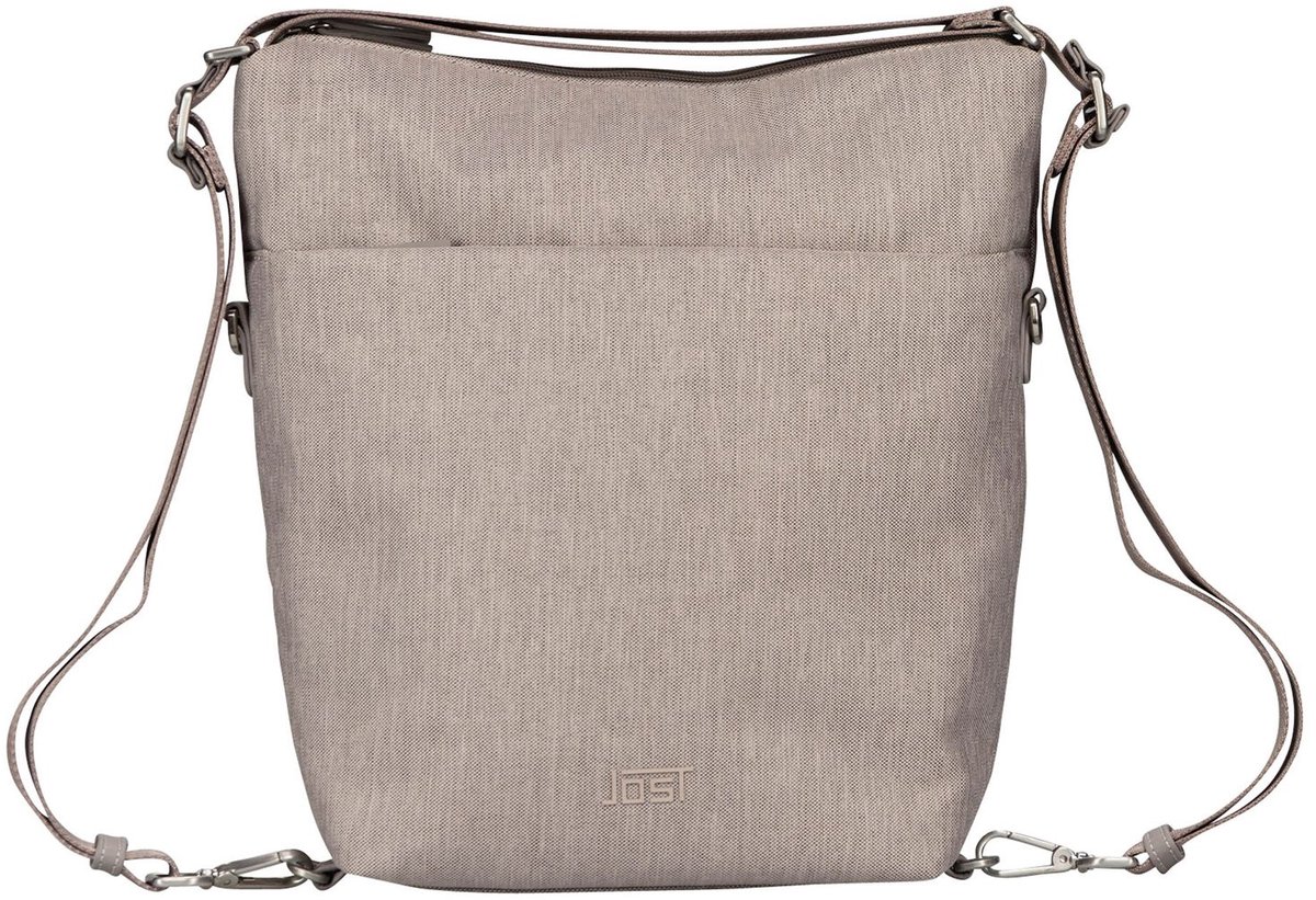 JOST schoudertas Bergen Shoulderbag Stone Taupe