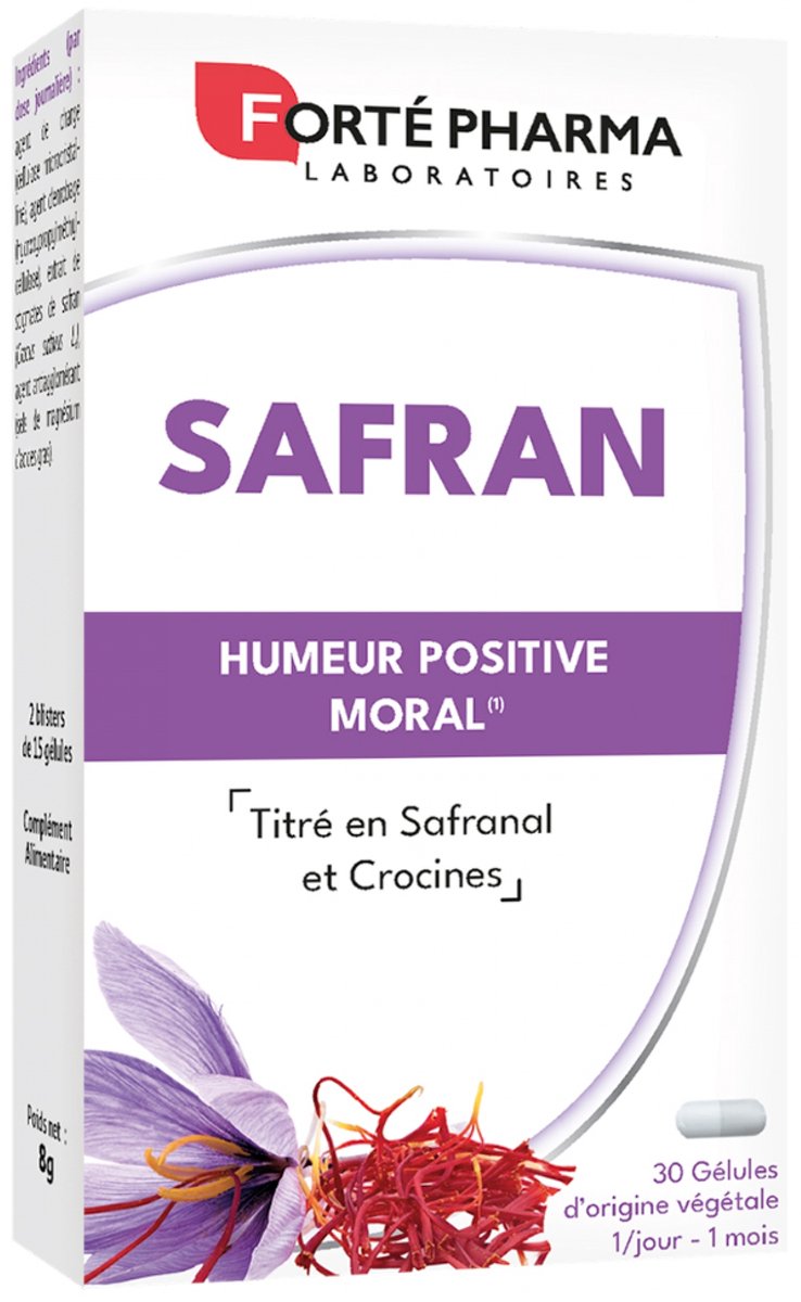 Forté Pharma Saffraan 30 Capsules