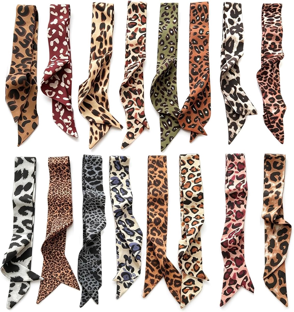Sjaalset - Boho stijl haar sjaals, nekwraps, mode accessoires voor het decoreren van tassen