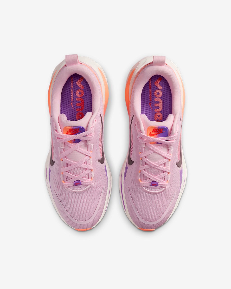 Nike Vomero 18 Hardloopschoenen – Foam/Bright Violet/Sail/Tattoo Vomero Hardlopen Kinder Hardloopschoenen Roze