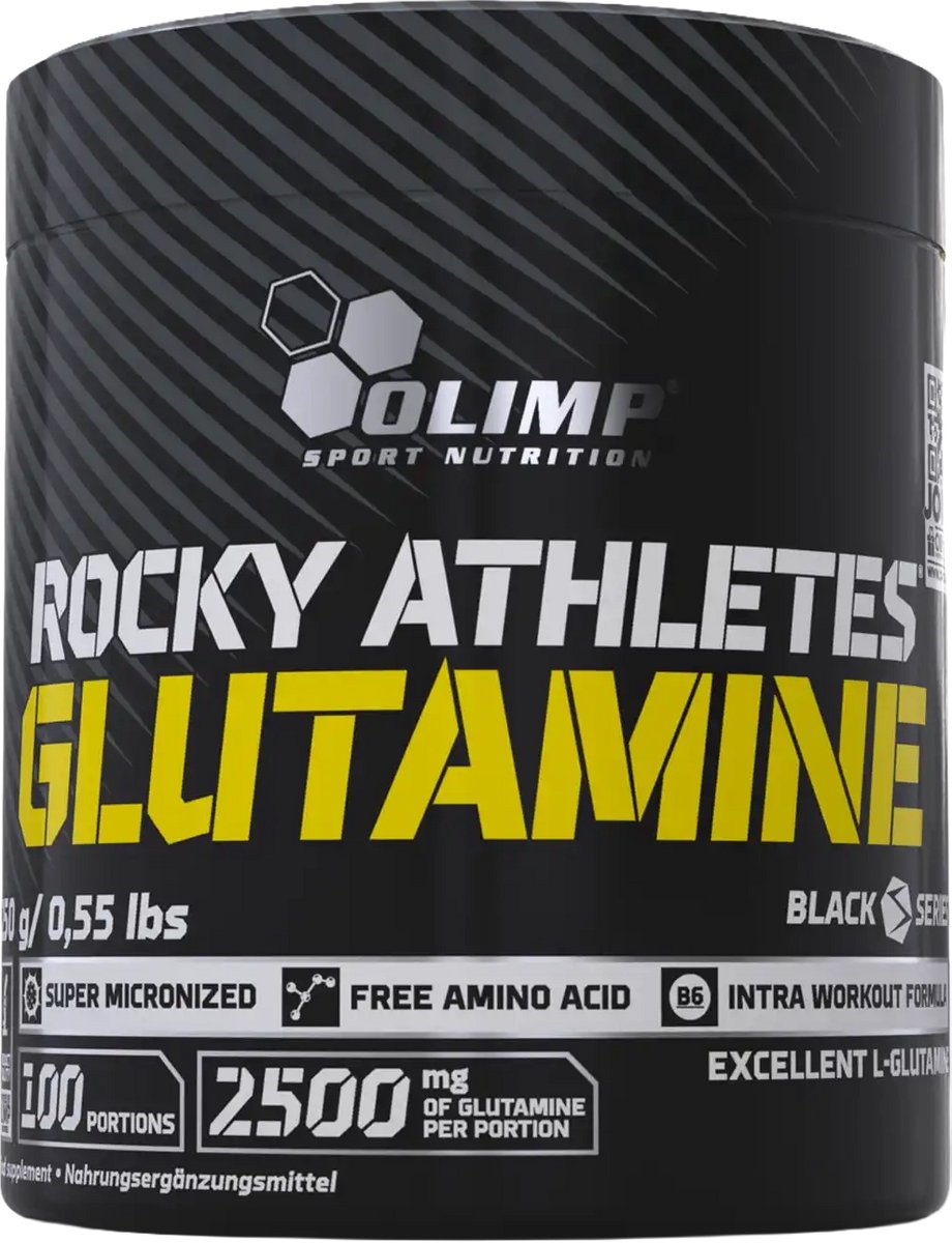 Rocky Athletes Glutamine - 250 g - Naturel