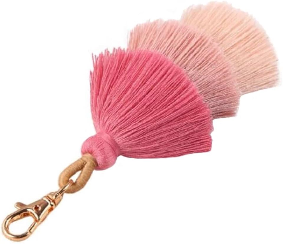 Kwastjes van Katoen Roze