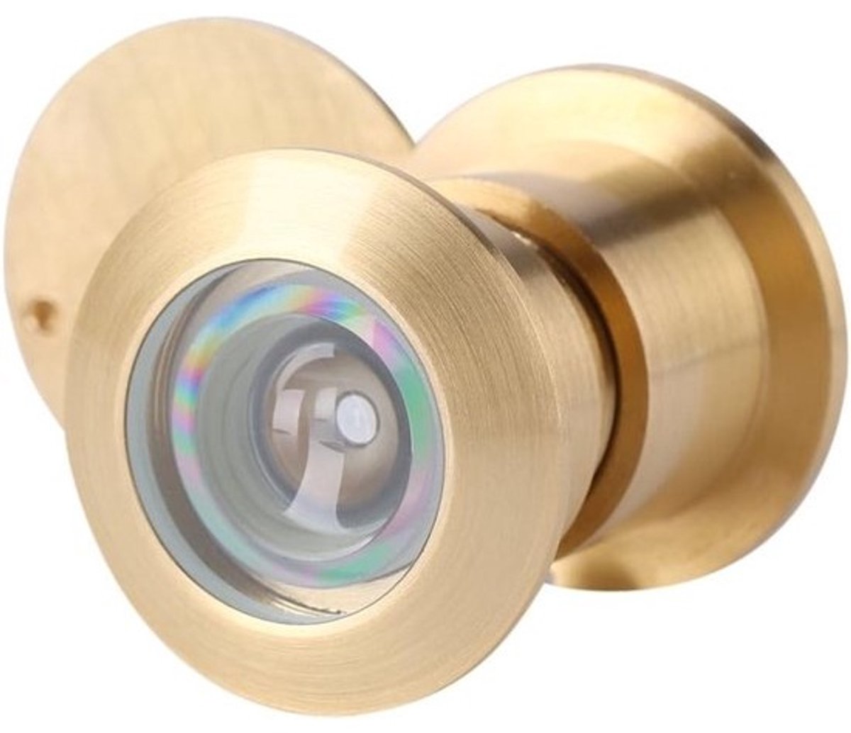 28mm brede kijkhoek-deurspion - resinlenzen - zinklegering - privacy cover - 35mm tot 60mm