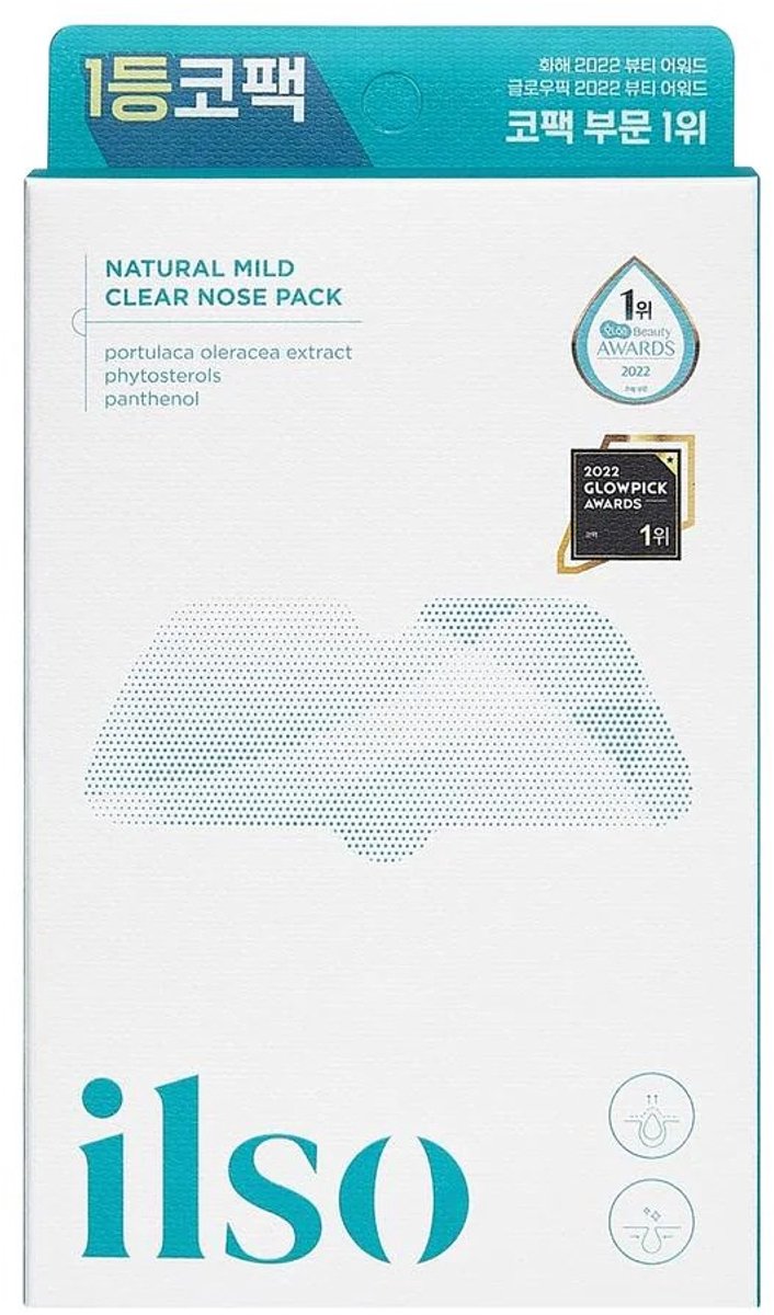Ilso - Natural Mild - Clear Nose Patch - 15 delig