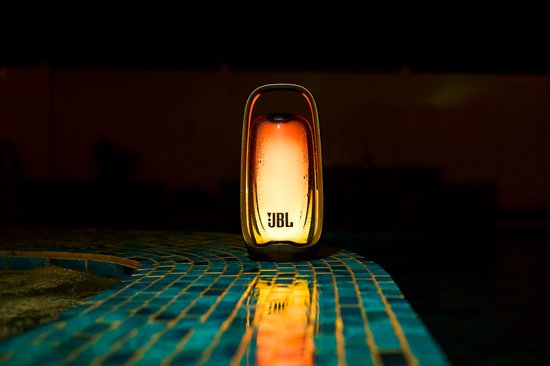 JBL Pulse 6 - Draagbare Bluetooth Speaker - Draadloze Muziek Box - 360° lichtshow – Nachtlamp – Sfeerverlichting – Sfeerlamp - Met Handgreep - 12 uur - Waterdicht - IP68 – Zwart — afbeelding 5