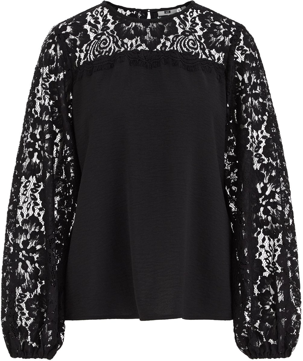 WE Fashion Dames blouse met kant
