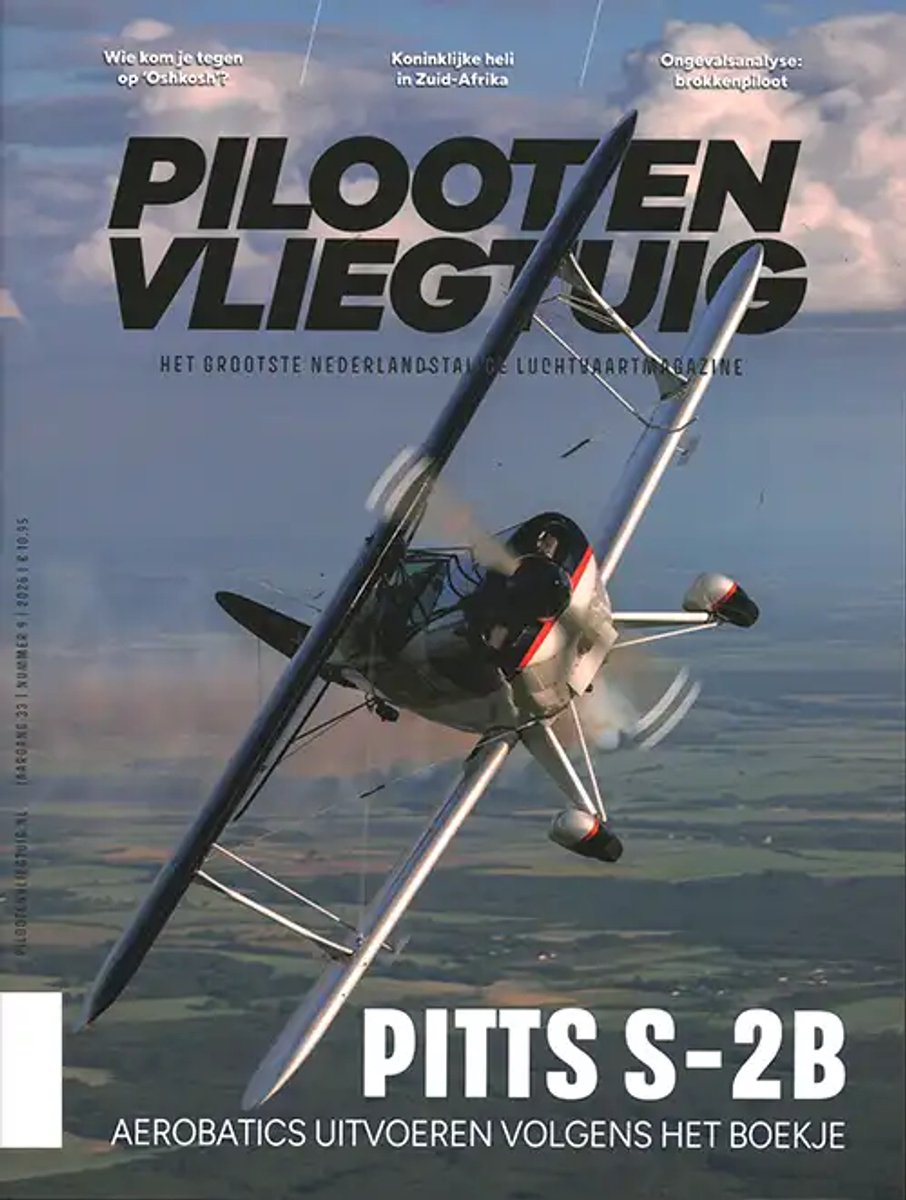 Piloot en vliegtuig - 09 2026
