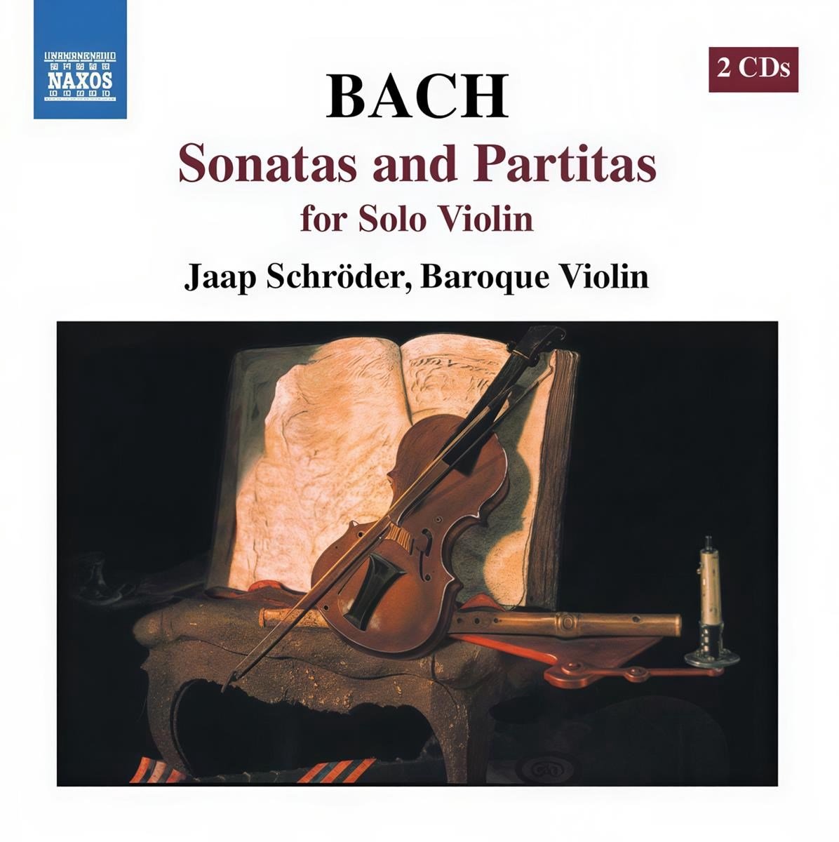 Jaap Schroeder - J.S. Bach: Sons And Ptas (2 CD)