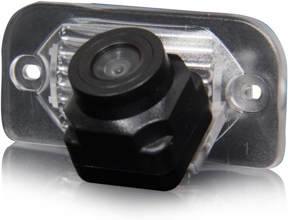Auto achteruitrijcamera verbeterde parkeerhulp met 8IR nachtzicht 170° groothoek waterdicht hoge definitie (zwart) voor C W203 E W211 CLS klasse W219 CLK W209