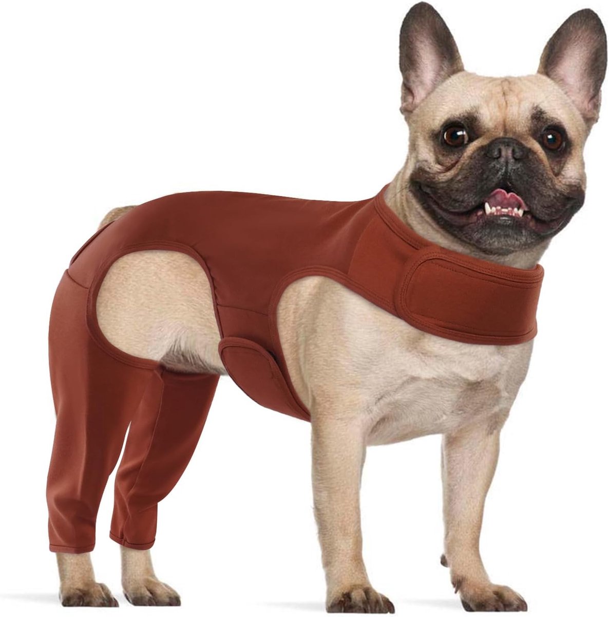 Herstelpak voor honden - Herstelpak na hondenoperatie, likmouwen voor achterpoot, elleboogbeschermer, mouw om likken te voorkomen, voorkomt wondinfectie - S