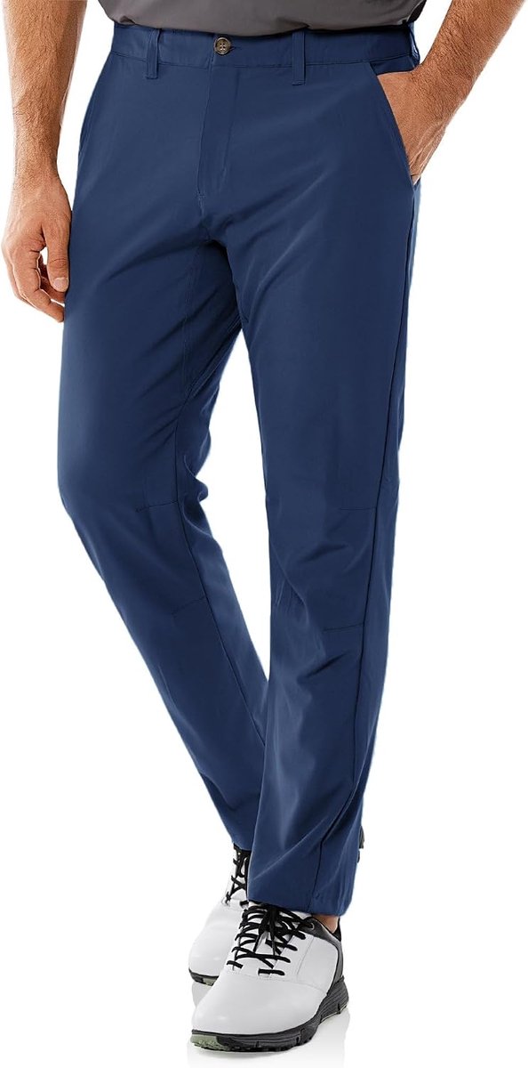 33,000ft Golfbroek voor heren, ademende stretchbroek voor mannen, sneldrogende stretch, lange golfbroek