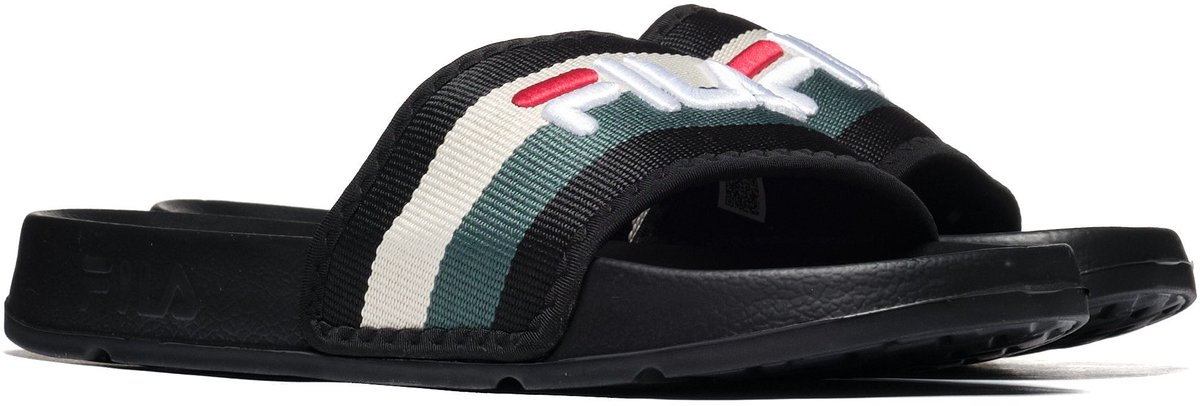 Klapjes Fila MORRO BAY STRIPES slipper Unisex Zwart