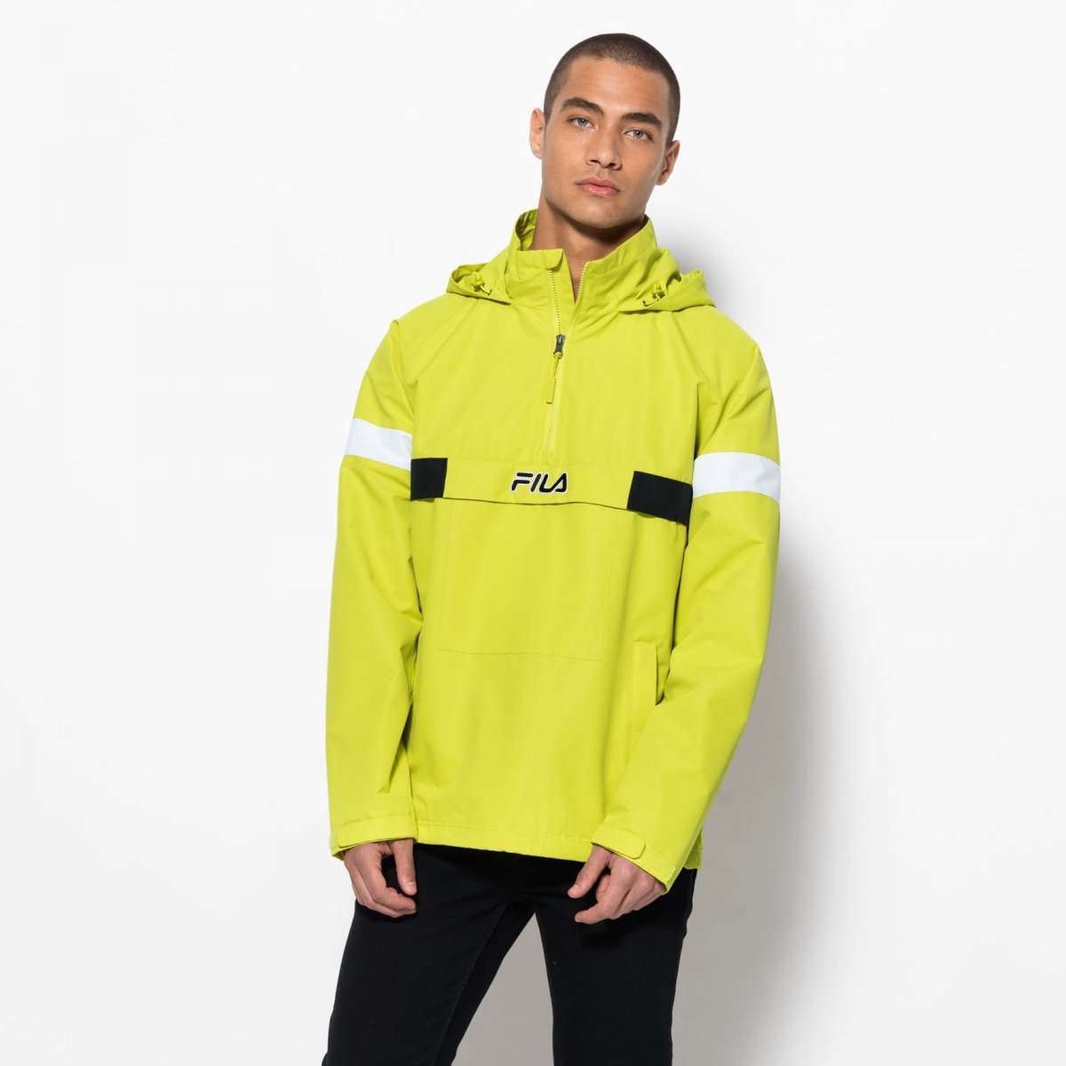 Jacket FIA MEN TIMMOTHY WOVEN ANORAK M Heren Geel