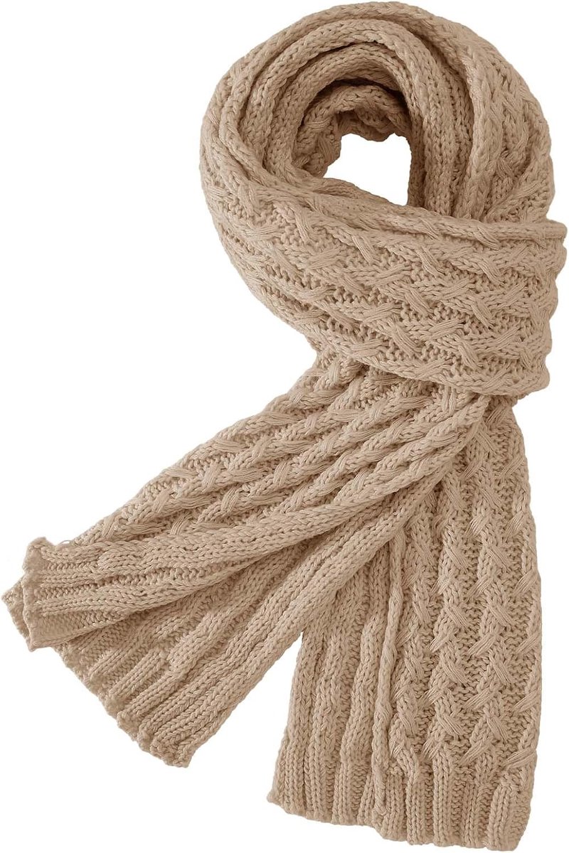 heekpek Vrouwen Chunky Sjaal Dames Kabel Gebreide Lange Sjaals Winter Warm Sjaal Wraps Xmas Geschenken