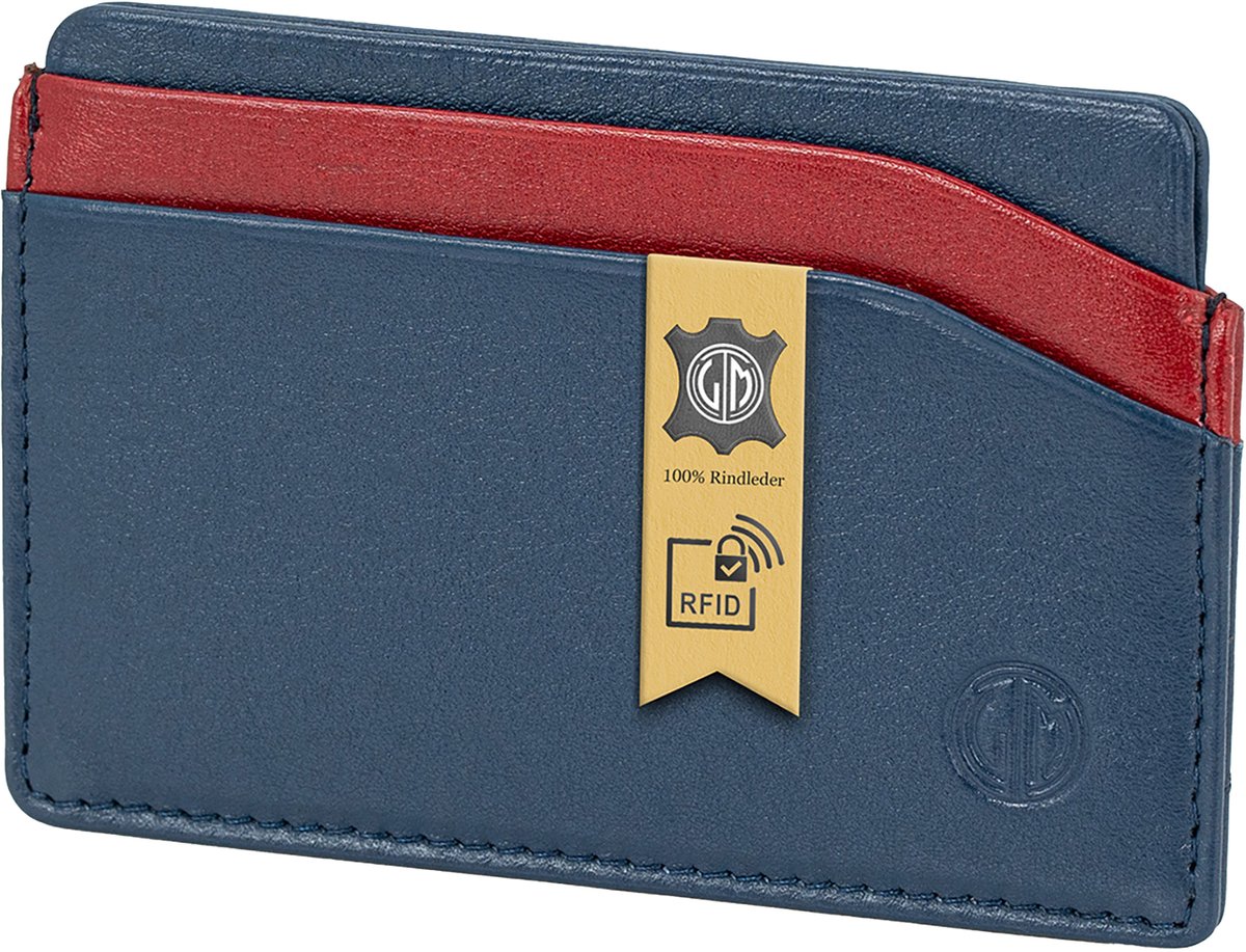 LINDENMANN heren kaarthouder RFID - rood