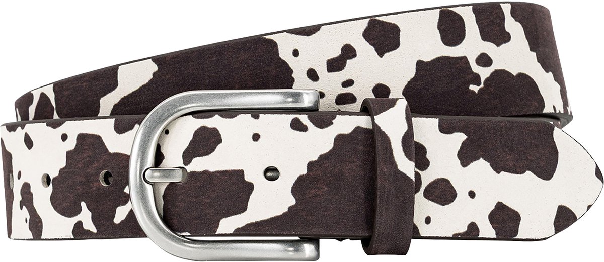 LINDENMANN dames leren riem - bruin
