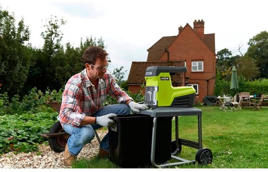 Ryobi RSH3045U 3000 W elektro stille hakselaar van RYOBI — afbeelding 4