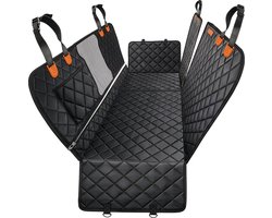 Jake and Jacky Hondendeken Auto Achterbank en Kofferbak Luxe - Autodeken hond - Beschermhoes - Hondenkleed - Inclusief Opbergtas & Autoriem - 137x148 cm